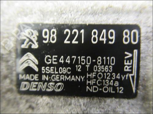 AC compressor PEUGEOT 208 I (CA_, CC_) 1.2 VTI 82 | BP29393357M34 
