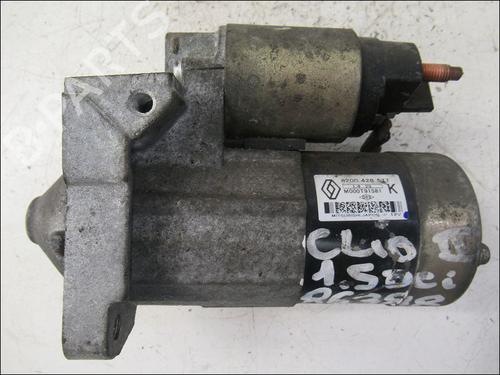 Startmotor RENAULT CLIO II (BB_, CB_) 1.5 dCi (B/CB07) (65 hp) 15420476