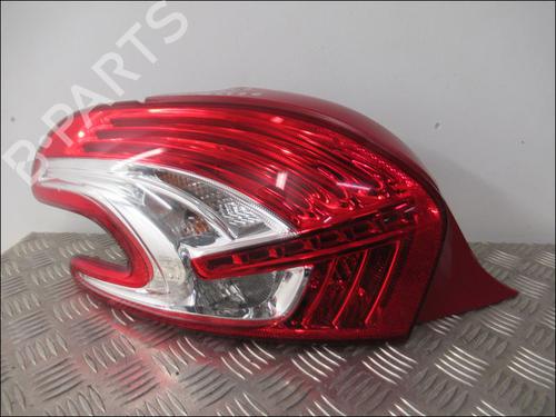 Left taillight PEUGEOT 208 I (CA_, CC_) 1.2 VTI 82 | BP22309312C34 