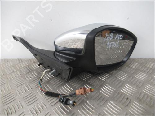 Used Right mirror PEUGEOT 208 I (CA_, CC_) 1.6 HDi (92 hp) 29294411