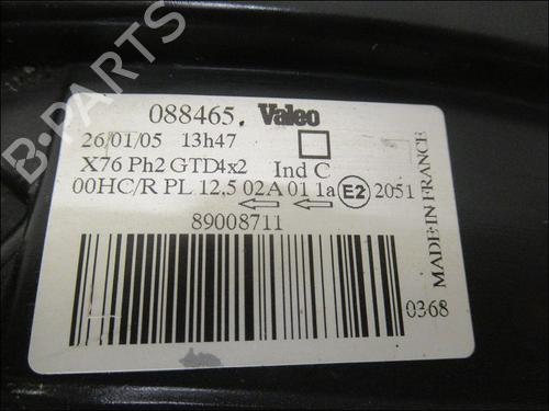 Used Left headlight RENAULT KANGOO (KC0/1_) 1.5 dCi (KC07) (65 hp) 18859403