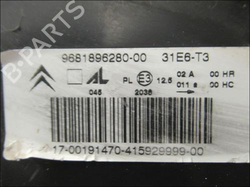 Used Left headlight CITROËN C3 Pluriel (HB_) 1.4 HDi (68 hp) 24378555