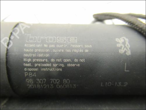 Tailgate lift support PEUGEOT 3008 II SUV (MC_, MR_, MJ_, M4_) 1.2 THP/ PureTech 130 (MRHNSM, MRHNSU, MRHNSJ, MRHNYW,... | BP17135262C138 