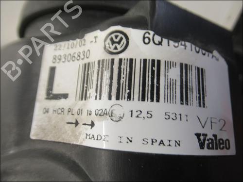 Used Left headlight VW POLO IV (9N_, 9A_) 1.2 12V (64 hp) 26570693