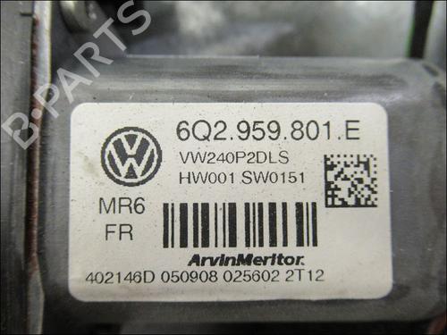 Used Front right window mechanism VW POLO IV (9N_, 9A_) 1.4 TDI (70 hp) 15419395