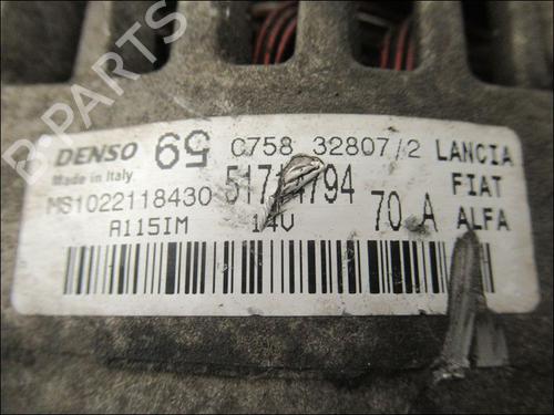 Alternator FIAT PUNTO EVO (199_) 1.2 | BP17134623M7 