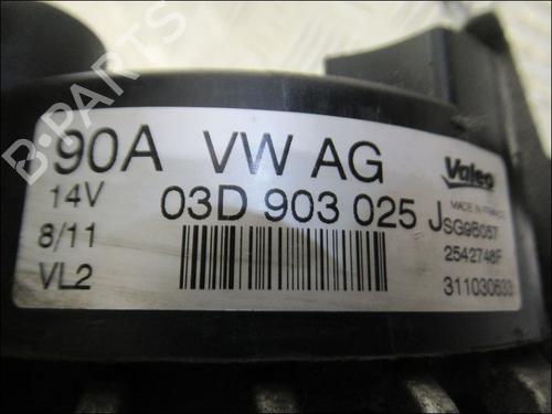 Used Alternator VW POLO V (6R1, 6C1) 1.2 (60 hp) 27602430