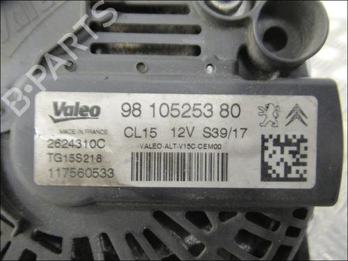Alternator PEUGEOT 208 I (CA_, CC_) 1.6 HDi / BlueHDi 75 | BP22224881M7 