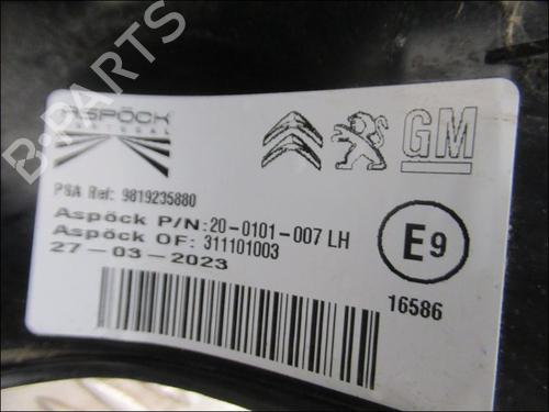 Used Left taillight PEUGEOT PARTNER Box Body/MPV (K9) 1.5 BlueHDI 130 (131 hp) 29929558