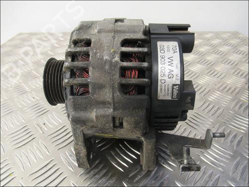 Used Alternator VW POLO IV (9N_, 9A_) 1.2 12V (64 hp) 17134620