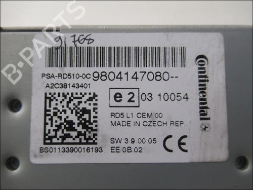 Radio CITROËN C4 II (NC_) 1.6 HDi 90 | BP20181076E6 