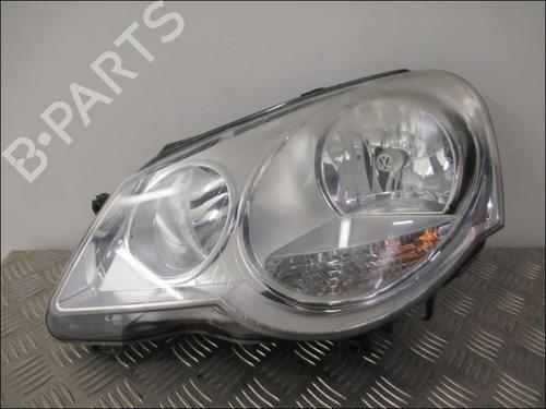 Used Left headlight VW POLO (9N_, 9A_) 1.4 TDI (70 hp) 27187640