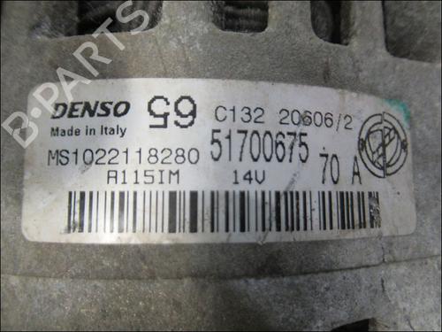 Used Alternator FIAT PANDA (169_) 1.1 (169.AXA1A) (54 hp) 22224879