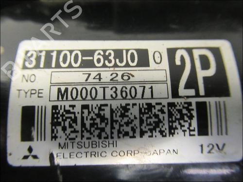 Startmotor SUZUKI SWIFT III (MZ, EZ) 1.3 (RS413, ZC11S) (92 hp) 18351564