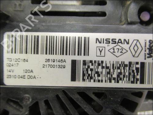 Used Alternator RENAULT SCÉNIC IV (J9_) 1.2 TCe 130 (130 hp) 28120772