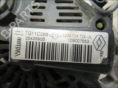 Alternator RENAULT TWINGO II (CN0_) 1.2 16V (CN0K, CN0V, CN0A) | BP25149785M7