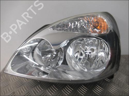 Used Left headlight RENAULT CLIO II (BB_, CB_) 1.2 (BB0A, BB0F, BB10, BB1K, BB28, BB2D, BB2H, CB0A,... (58 hp) 32486594