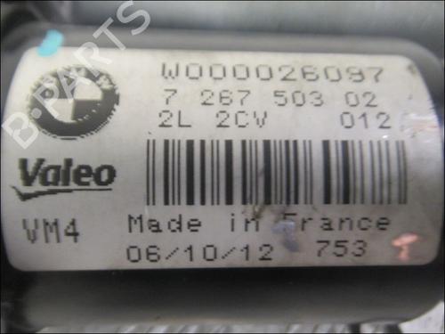 Used Front wiper motor BMW 3 Touring (F31) 320 d (184 hp) 28105796