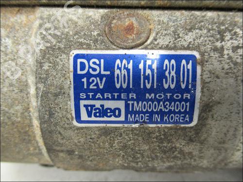 Used Starter SSANGYONG KORANDO (KJ) 2.9 TD (120 hp) 15275211