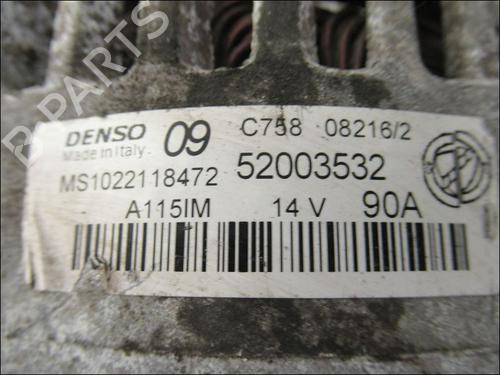 Alternator FIAT 500 (312_) 1.2 (312AXA1A) | BP15275571M7 