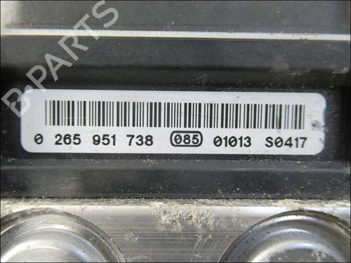 ABS pump PEUGEOT 3008 I MPV (0U_) 1.6 HDi | BP17214580M43 