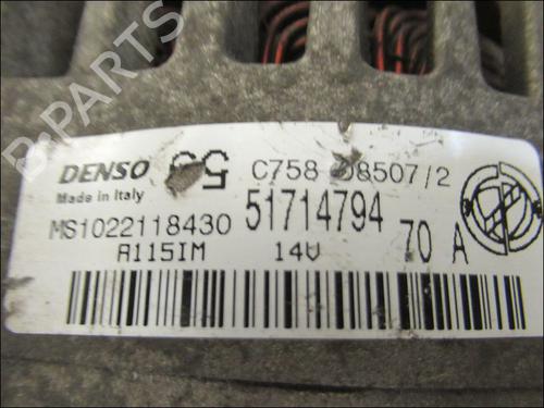 Alternator FIAT PANDA (169_) 1.2 (169.AXB11, 169.AXB1A) | BP25586285M7