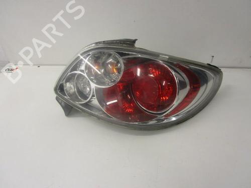 Used Right taillight PEUGEOT 206 Hatchback (2A/C) 1.9 D (69 hp) 15420630