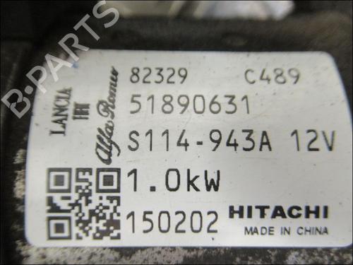 Used Starter FIAT PUNTO (199_) 1.2 (199AXZ1A, 199BXZ1A) (69 hp) 22224868