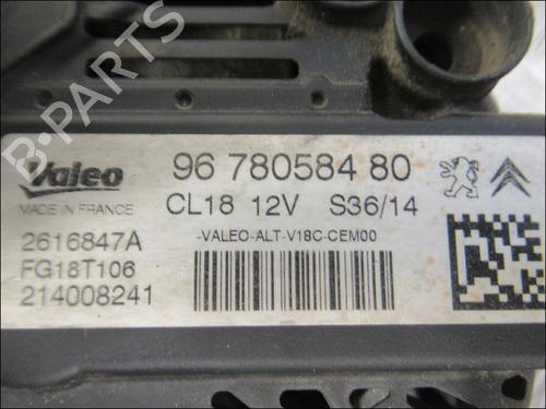Alternator PEUGEOT 308 II (LB_, LP_, LW_, LH_, L3_) 1.6 BlueHDi 120 | BP28833045M7 