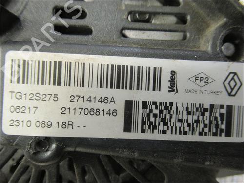 Generator RENAULT CLIO IV (BH_) 1.5 dCi 75 | BP20162368M7 