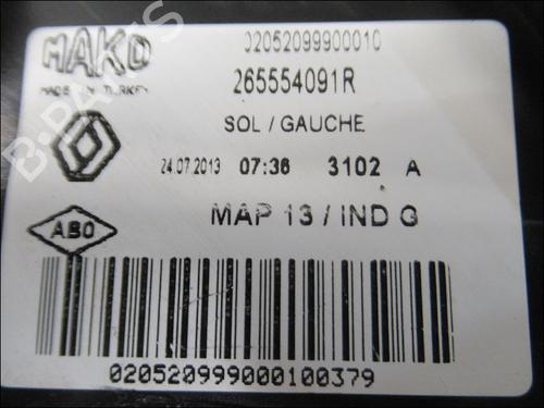 Achterlicht links RENAULT CLIO IV (BH_) 1.5 dCi 75 (75 hp) 29468717