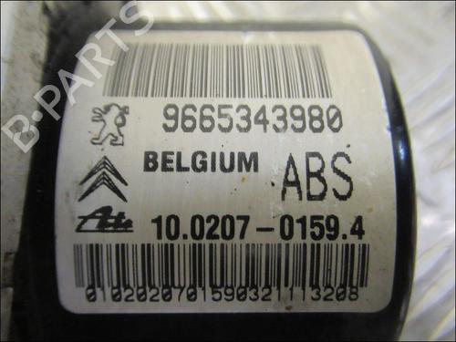 Used ABS pump PEUGEOT 207 SW (WK_) 1.6 HDi (92 hp) 24634218