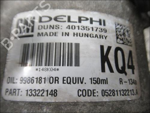 Used AC compressor OPEL ZAFIRA / ZAFIRA FAMILY B (A05) 1.7 CDTI (M75) (125 hp) 31747351