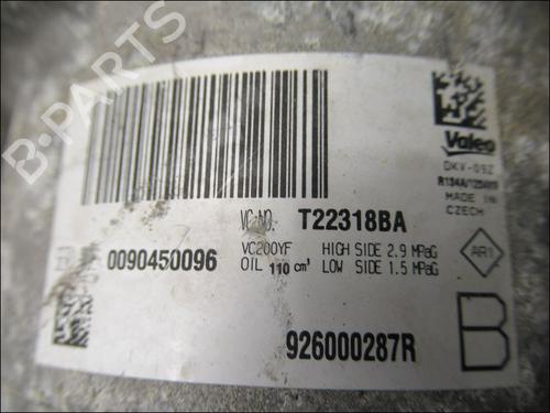 Used AC compressor DACIA SANDERO II 1.0 SCe 75 (B8JC, B8JD) (73 hp) 20228964