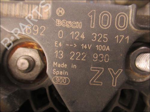 Alternator OPEL CORSA D (S07) 1.4 (L08, L68) | BP25586282M7