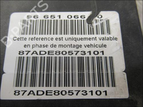 ABS pump CITROËN C4 Picasso I MPV (UD_) 2.0 HDi 138 | BP21691153M43 