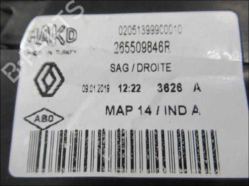 Used Right taillight RENAULT CLIO IV (BH_) 1.5 dCi 75 (75 hp) 29468712