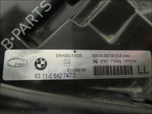 Used Left headlight BMW 3 Touring (E91) 320 d (163 hp) 17135392