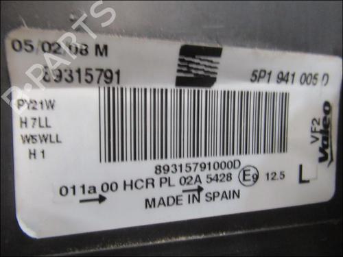 Used Left headlight SEAT LEON (1P1) 2.0 TDI 16V (140 hp) 29757438