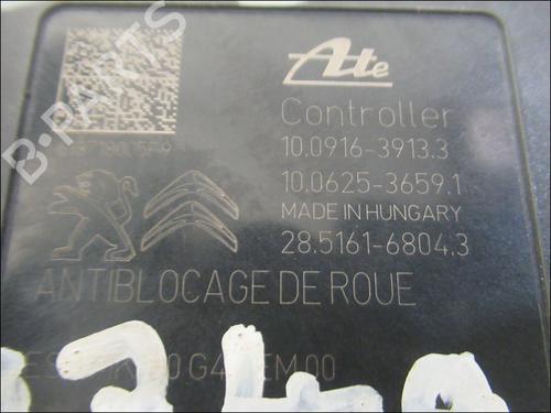 Used ABS pump PEUGEOT 208 I (CA_, CC_) 1.2 VTI 82 (82 hp) 24480819