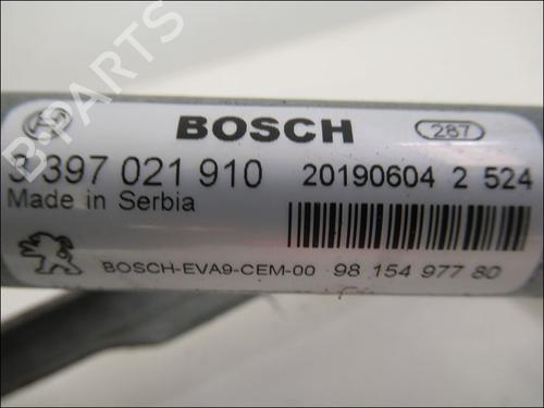 Used Front wipers mechanism PEUGEOT 2008 I (CU_) 1.2 THP 130 / PureTech 130 (130 hp) 15275722