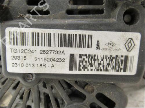 Used Alternator RENAULT CLIO IV (BH_) 1.5 dCi 75 (75 hp) 15275520