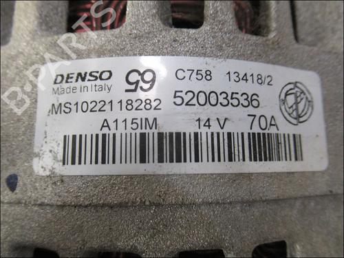 Used Alternator FIAT PANDA (312_, 319_) 1.2 (312PXA1A) (69 hp) 18351664