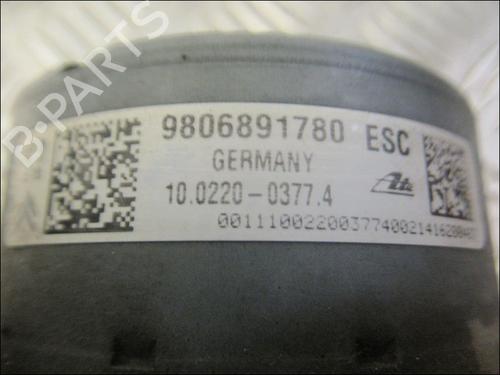 Used ABS pump PEUGEOT 208 I (CA_, CC_) 1.4 HDi (68 hp) 28120776