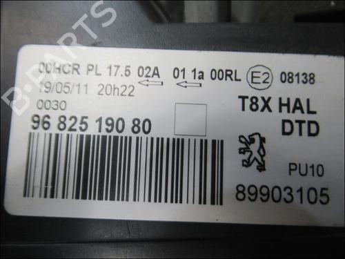 Used Right headlight PEUGEOT 3008 I MPV (0U_) 1.6 VTi (120 hp) 29196088
