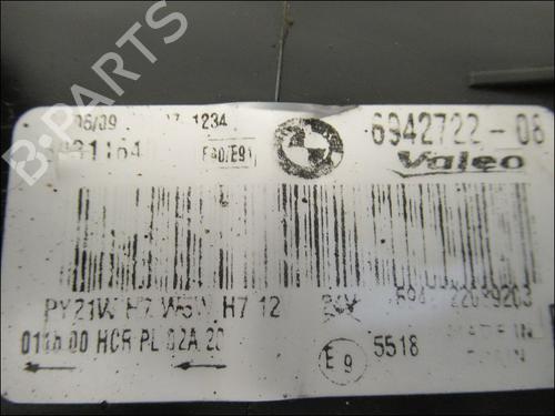 Used Right headlight BMW 3 (E90) 320 d (177 hp) 16298677