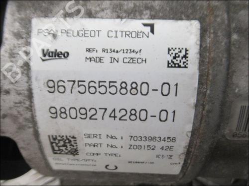 Used AC compressor PEUGEOT 308 II (LB_, LP_, LW_, LH_, L3_) 1.6 BlueHDi 120 (120 hp) 32178651