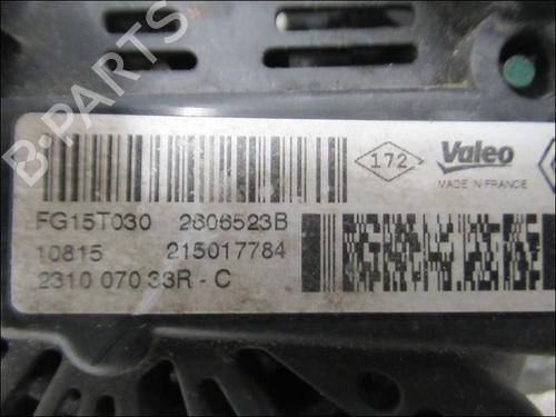 Alternator RENAULT MEGANE IV Hatchback (B9A/M/N_) 1.6 dCi 130 (B9A4) | BP32511870M7