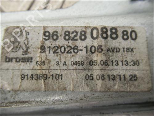 Used Front right window mechanism PEUGEOT 3008 I MPV (0U_) 1.6 HDi (114 hp) 18351881