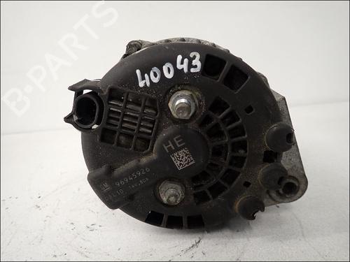 Used Alternator CHEVROLET AVEO / KALOS Hatchback (T250, T255) 1.2 LPG (81 hp) 15418698